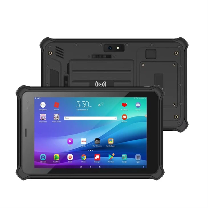 8palcový vojenský tablet 1000nits čitelný na slunci